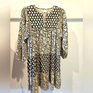 Zara print dress for girls